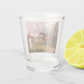 将校の馬を持つ兵士 ショットグラス (裏面)