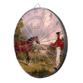 将校の馬を持つ兵士 ダーツボード (正面右)