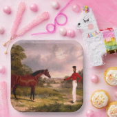 将校の馬を持つ兵士 ペーパープレート (パーティー)