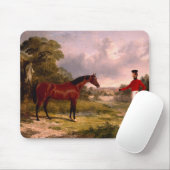 将校の馬を持つ兵士 マウスパッド (マウス)