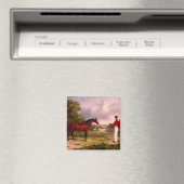 将校の馬を持つ兵士 マグネット (インサイチュ (食洗機))