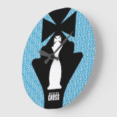 将棋オリジナル ラージ壁時計 (傾斜)