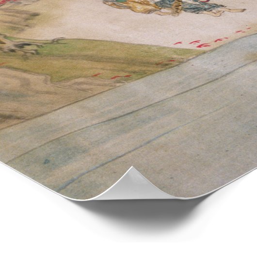 将軍の家 ポスター (角)