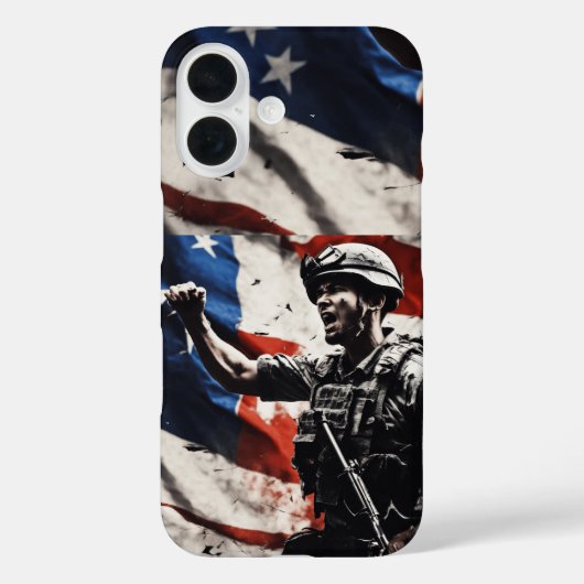 将軍の旗 Case-Mate iPhoneケース (裏面)