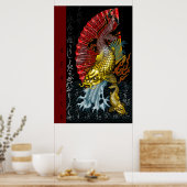 将軍巻物 ポスター (キッチン)