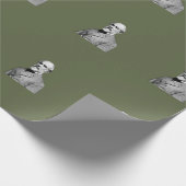 将軍⚔️🎩ロバート・E・リー陸軍緑 ラッピングペーパー (角)