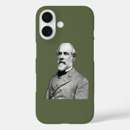 将軍⚔️🎩ロバート・E・リー陸軍緑 iPhone 16ケース