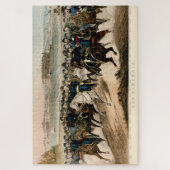 将軍、復元されたヴィンテージ1864内戦 ジグソーパズル (縦)