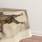 将軍、復元されたヴィンテージ1864内戦 テーブルクロス (インサイチュ)