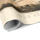 将軍、復元されたヴィンテージ1864内戦 ラッピングペーパー (ロールコーナー)