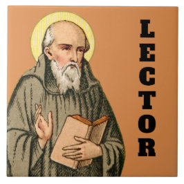 尊き説教者としてのベド(P 008) タイル