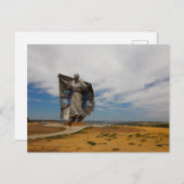 尊厳の彫刻、ソウルダコタ州チェンバレン ポストカード (正面/裏面)