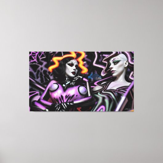 尊厳を秘めて キャンバスプリント (正面)