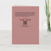 尊大なビーデの説教(P 008) カード (裏面)