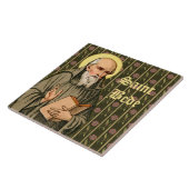 尊大なビーデの説教(P 008) タイル (側面)