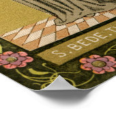 尊大なビーデの説教(P 008) ポスター (角)