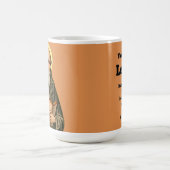 尊大なビーデの説教(P 008;祈りの言葉) コーヒーマグカップ (中央)