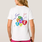 尊大なファッション Tシャツ (裏面)