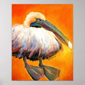 尊大なペリカン ポスター (正面)