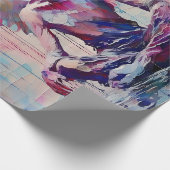 尊崇&サンライズガーディアンジェル紙コラージュ ラッピングペーパー (角)