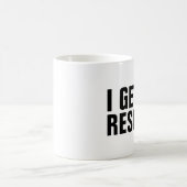 尊敬されないマグカップ コーヒーマグカップ (中央)