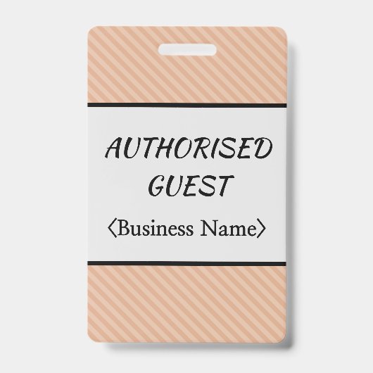 尊敬すべき「認定ゲスト」バッジ バッジ (正面)