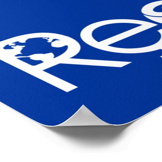 尊敬と共存 – 平和の優しさ&寛容 ポスター (角)