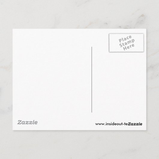 尊敬と共存 – 平和の優しさ&寛容 ポストカード (裏面)