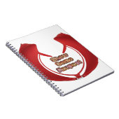 尊敬の念を表すアートプリント ノートブック (右側)