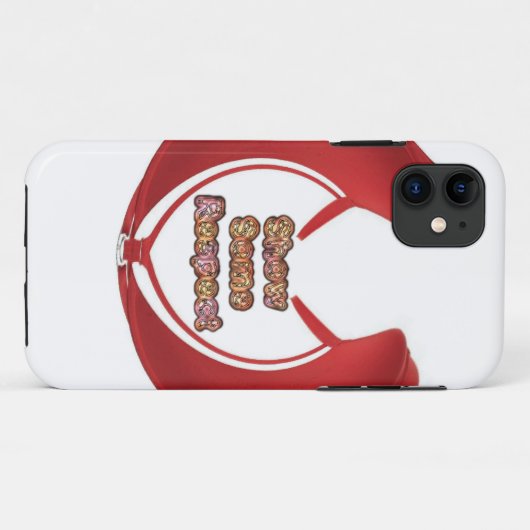 尊敬の念を表すアートプリント Case-Mate iPhoneケース (裏面(横))