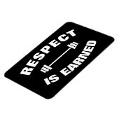 尊敬カッコいいやる気を起こさせるの念を得る マグネット (左側)