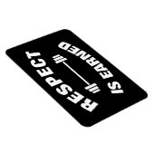 尊敬カッコいいやる気を起こさせるの念を得る マグネット (右側)