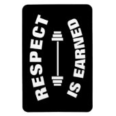 尊敬カッコいいやる気を起こさせるの念を得る マグネット (縦)