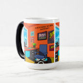 尊敬ユーモアのある:の祝ボスのユーモア モーフィングマグカップ (正面左)