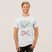 尊敬 トライブレンドTシャツ (正面全面)