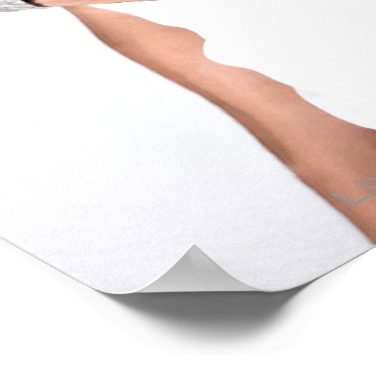 「尊敬」ポスター ポスター (角)