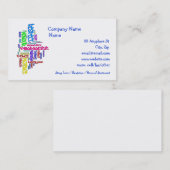 尊敬、親切、信頼…徳意欲を起こ徳 名刺 (正面/裏面)