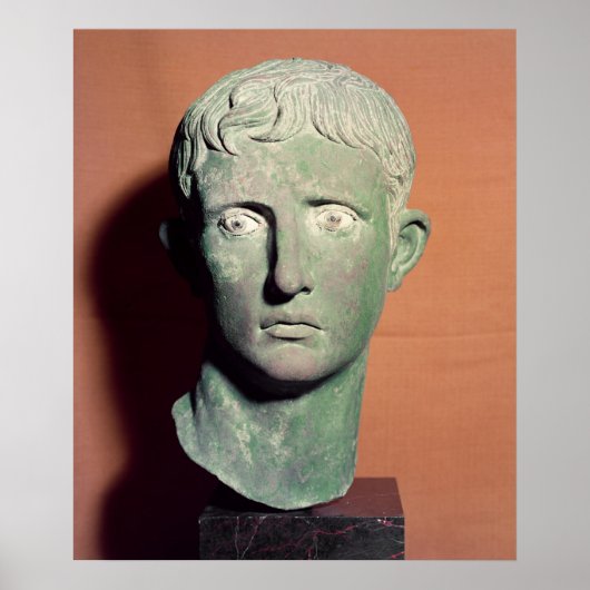 尊王像から頭部 ポスター (正面)