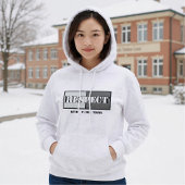 尊重フード付きスウェットシャツ パーカ