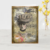 尊重 カード (黄色い花)