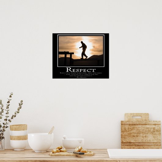 尊重 ポスター (キッチン)
