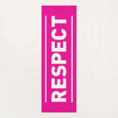 尊重 ヨガマット (裏面)