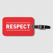 尊重 ラゲッジタグ (正面横)