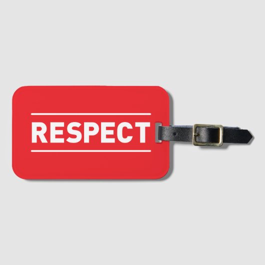 尊重 ラゲッジタグ (正面横)