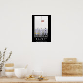 尊重：感動的引用文1 ポスター (キッチン)