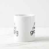尋ねて下さい私について私に コーヒーマグカップ (中央)