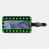 導かれたおよび空カバーデザイン ラゲッジタグ (裏面横)