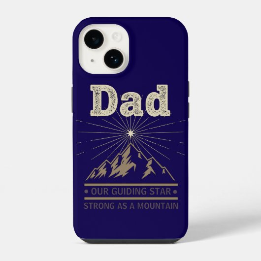 導きの星の山 iPhoneケース (裏面)