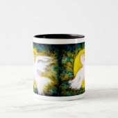 導く天使 ツートーンマグカップ (中央)