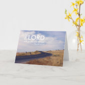 導やる気を起こさせる導信仰あいさつカード カード (黄色い花)